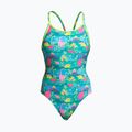 Funkita Diamond Back One Piece Moteriškas maudymosi kostiumėlis Green FS11L7153408