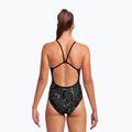 Moterų Funkita Vienos juostelės vienspalvis maudymosi kostiumėlis Black FS15L7155416 3