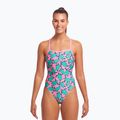 Funkita moteriškas vientisas maudymosi kostiumėlis Strapped In One Piece pink FS38L7156516 2