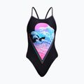 Funkita Vieno dirželio vientisas vaikiškas maudymosi kostiumėlis juodas FS16G7155814