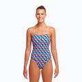 Funkita moterų vientisas maudymosi kostiumėlis Single Strap One Piece fox run 2