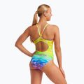 Moteriškas vientisas maudymosi kostiumėlis Funkita Diamond Back One Piece lake acid 3