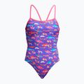 Moteriškas plaukimo vientisas kostiumas Funkita Single Strap One Piece doggie paddle