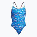 Moteriškas plaukimo vientisas kostiumas Funkita Diamond Back One Piece fin swimming