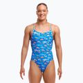 Moteriškas plaukimo vientisas kostiumas Funkita Diamond Back One Piece fin swimming 2