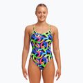 Moteriškas plaukimo vientisas kostiumas Funkita Diamond Back One Piece got worms 2