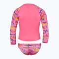 Marškinėliai ilgomis rankovėmis + vaikiškos plaukimo kelnaitės Funkita Zippy Rashie & Brief learner lane 2