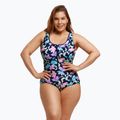 Moteriškas plaukimo vientisas kostiumas Funkita Zip Front One Piece fast flow 4