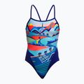 Moteriškas plaukimo vientisas kostiumas Funkita Single Strap One Piece vive la funky