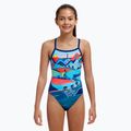 Vaikiškas plaukimo vientisas kostiumas Funkita Single Strap One Piece vive la funky 2