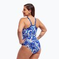 Moteriškas vientisas plaukimo kostiumas Funkita Locked In Lucy One Piece blossom blue 2