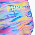 Moteriškas vientisas plaukimo kostiumas Funkita Single Strap One Piece darkinjung sunset 3