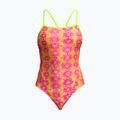 Moteriškas vientisas plaukimo kostiumas Funkita Single Strap One Piece poison pink