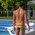 Vyriškos plaukimo trumpikės Funky Trunks Sidewinder Trunks melting mayhem 6