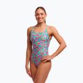Moteriškas vientisas plaukimo kostiumas Funkita Diamond Back One Piece planted pink 3