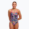 Moteriškas vientisas maudymosi kostiumėlis Funkita Single Strap One Piece lolly leopard