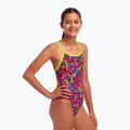 Vaikiškas vientisas maudymosi kostiumėlis Funkita Single Strap One Piece Swan City