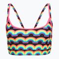 Maudymosi kostiumėlio viršus Funkita Sports Top rainbowie