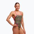 Moteriškas vientisas maudymosi kostiumėlis Funkita Strapped In One piece rainbowie