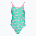 Vaikiškas vientisas maudymosi kostiumėlis Funkita Single Strap One Piece go flamingo!