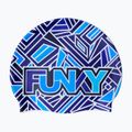 Plaukimo kepuraitė Funky Silicone blue bits