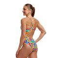 Moteriškas vientisas maudymosi kostiumėlis Funkita Diamond Back One Piece five serves 3