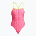 Moteriškas vientisas maudymosi kostiumėlis Funkita Tie Me Tight One Piece sweet stack