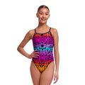 Vaikiškas vientisas maudymosi kostiumėlis Funkita Single Strap One Piece wild animal