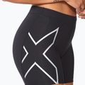 Moteriški treniruočių šortai 2XU Core Compression 5" black/silver 4