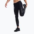 Vyriškos treniruočių tamprės 2XU Core Compression juoda/sidabrinė 2