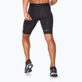 Vyriški 2XU Force Compression treniruočių šortai black/gold 3