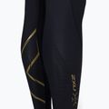 Moteriškos treniruočių kelnės 2XU Force Mid-Rise Compression black/gold 9