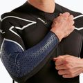 Vyriškas 2XU Swimrun 1 triatlono hidrokostiumas juodas/mėlynas su banglenčių raštu 7