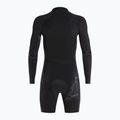 Vyriškas 2XU Swimrun 1 triatlono hidrokostiumas juodas/mėlynas su banglenčių raštu 5