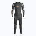 Vyriškas triatlono hidrokostiumas 2XU Propel 2 black/orange fizz 2