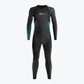 Vyriškas 2XU Propel 1 triatlono hidrokostiumas juoda/mėlyna ombre 2