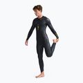Vyriškas triatlono hidrokostiumas 2XU Propel:1 black/ambition MW4991C 4