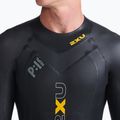 Vyriškas triatlono hidrokostiumas 2XU Propel:1 black/ambition MW4991C 5
