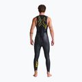 Vyriškas triatlono hidrokostiumas 2XU Propel:1 black/ambition MW4992C 2