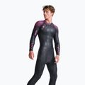 Vyriškas triatlono hidrokostiumas 2XU Propel PRO 3 mm black/punk pink 3