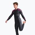 Vyriškas triatlono hidrokostiumas 2XU Propel PRO 3 mm black/punk pink 4