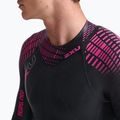 Vyriškas triatlono hidrokostiumas 2XU Propel PRO 3 mm black/punk pink 7