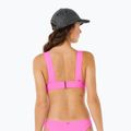 Moteriškas dviejų dalių maudymosi kostiumėlis Rip Curl Premium Surf D-Dd Deep V super pink 3