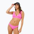 Moteriškų maudymosi kostiumėlių viršutinė dalis Rip Curl Premium Surf D-Dd Deep V super pink 6
