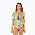 Moteriškas plaukimo kostiumas Rip Curl G-Bomb 1.5 mm Full Zip Springsuit multicolor