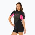 Moteriškas plaukimo kostiumas Rip Curl Omega 2/2 mm Back Zip Springsuit black/pink 4