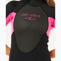 Moteriškas plaukimo kostiumas Rip Curl Omega 2/2 mm Back Zip Springsuit black/pink 6