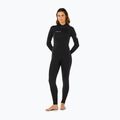 Moteriškas plaukimo kostiumas Rip Curl Trad 4/3 mm Back Zip black 4