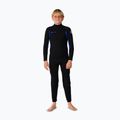 Vaikiškas plaukimo kostiumas Rip Curl Trad 3/2 mm Back Zip black/blue