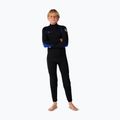 Vaikiškas plaukimo kostiumas Rip Curl Trad 3/2 mm Back Zip black/blue 3